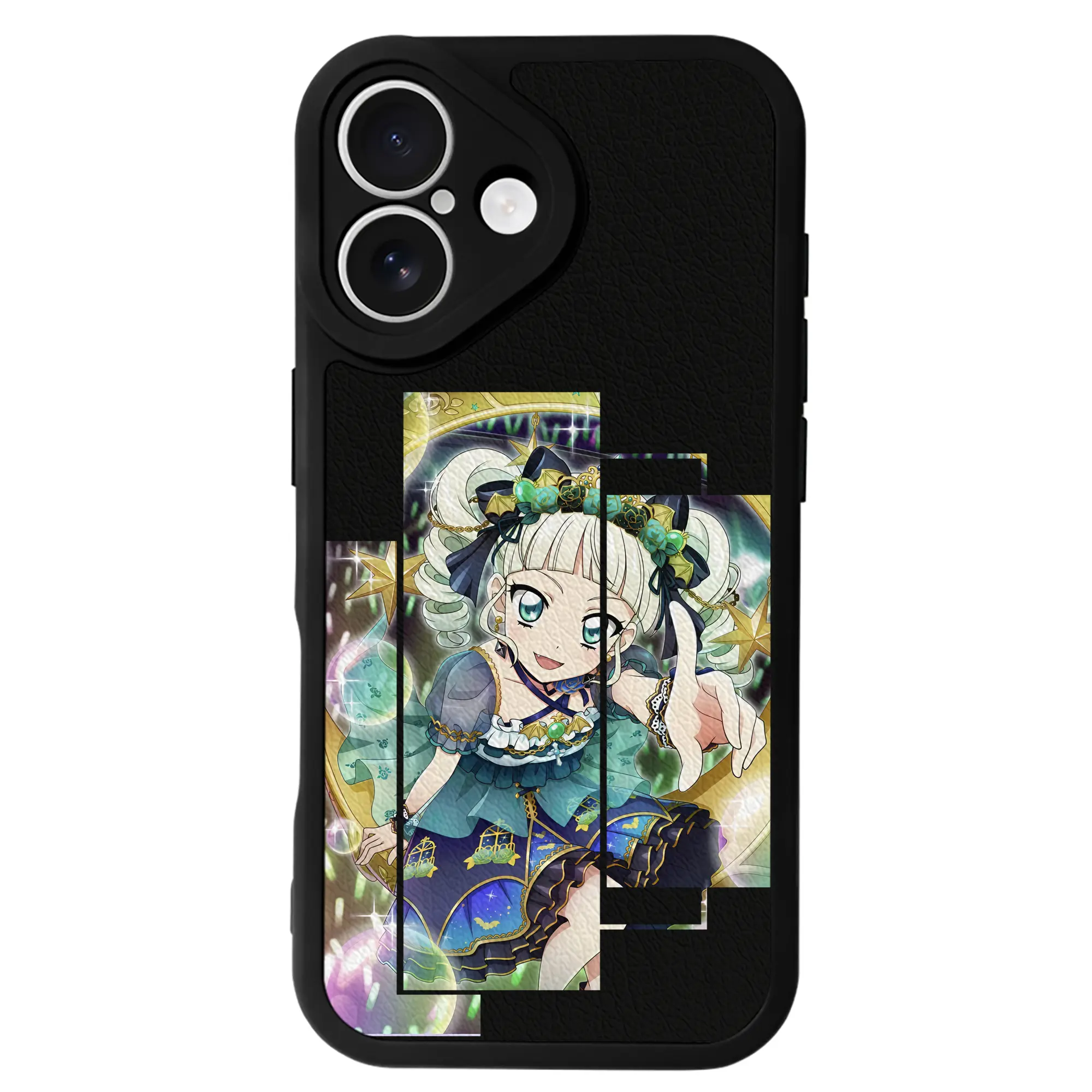 アイカツ グッズ 藤堂 ユリカ - IPhone 16シリーズ対応 ・ シリコンスマホケース ・ レザー調 ・ 高精度フィット ・ 耐衝撃 ・ ワイヤレス充電対応 ・ 精密カット